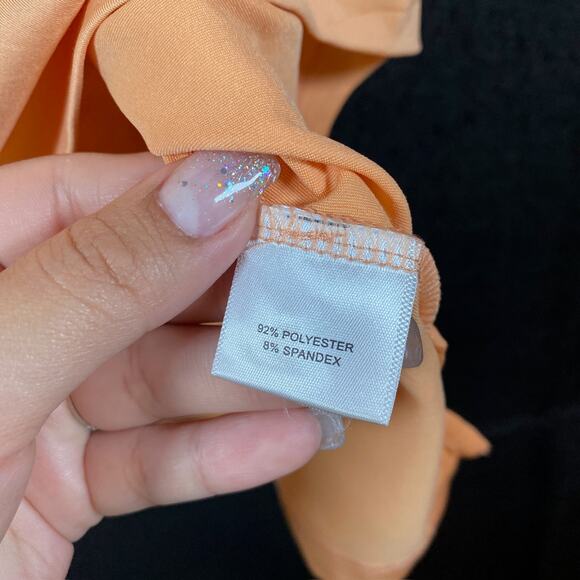 Peter Millar Mens Shirt Orange Short Sleeve Summer Crown Comfort Polo Stretch M - Picture 7 of 13